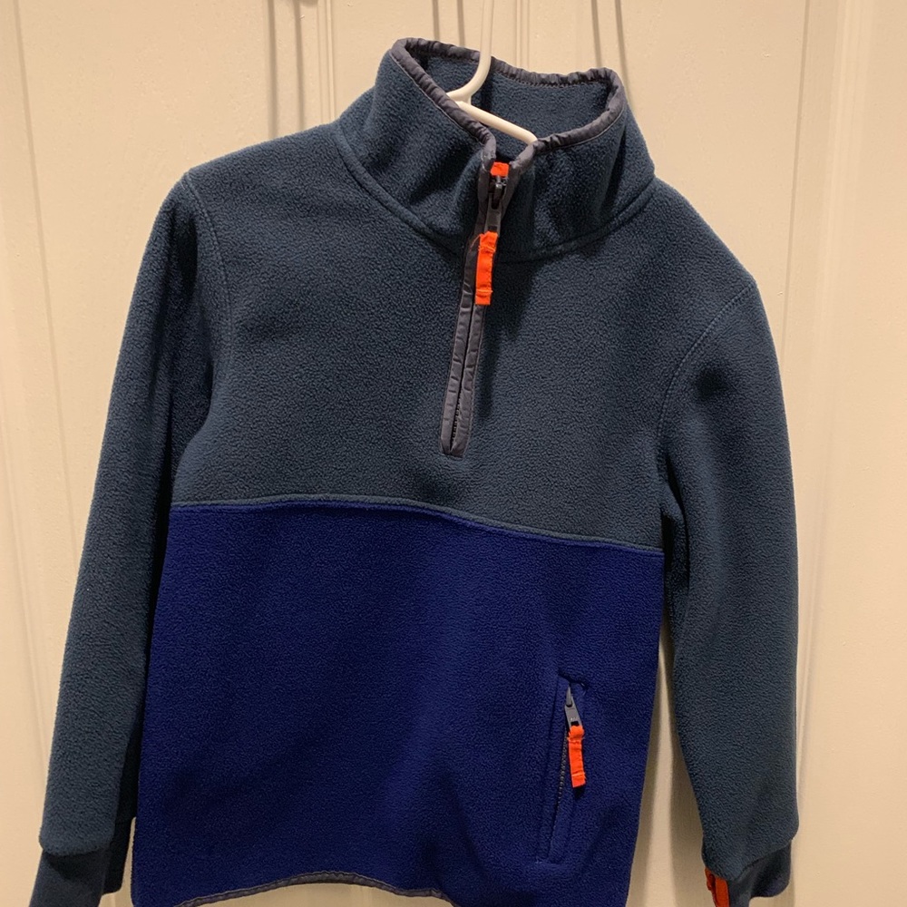Boy’s Mini Boden Fleece Pullover